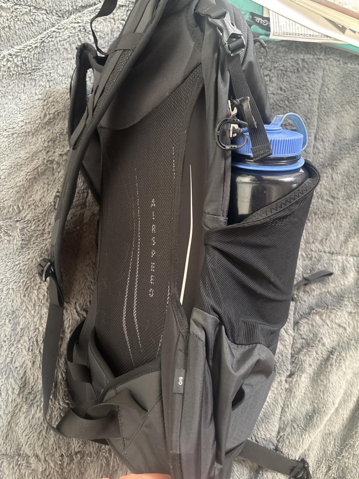 Osprey Hikelite 18L Durable Hiking Backpack - Travel Daypack with Rain Cover for Men and Women, Olive Tan customer photo 2