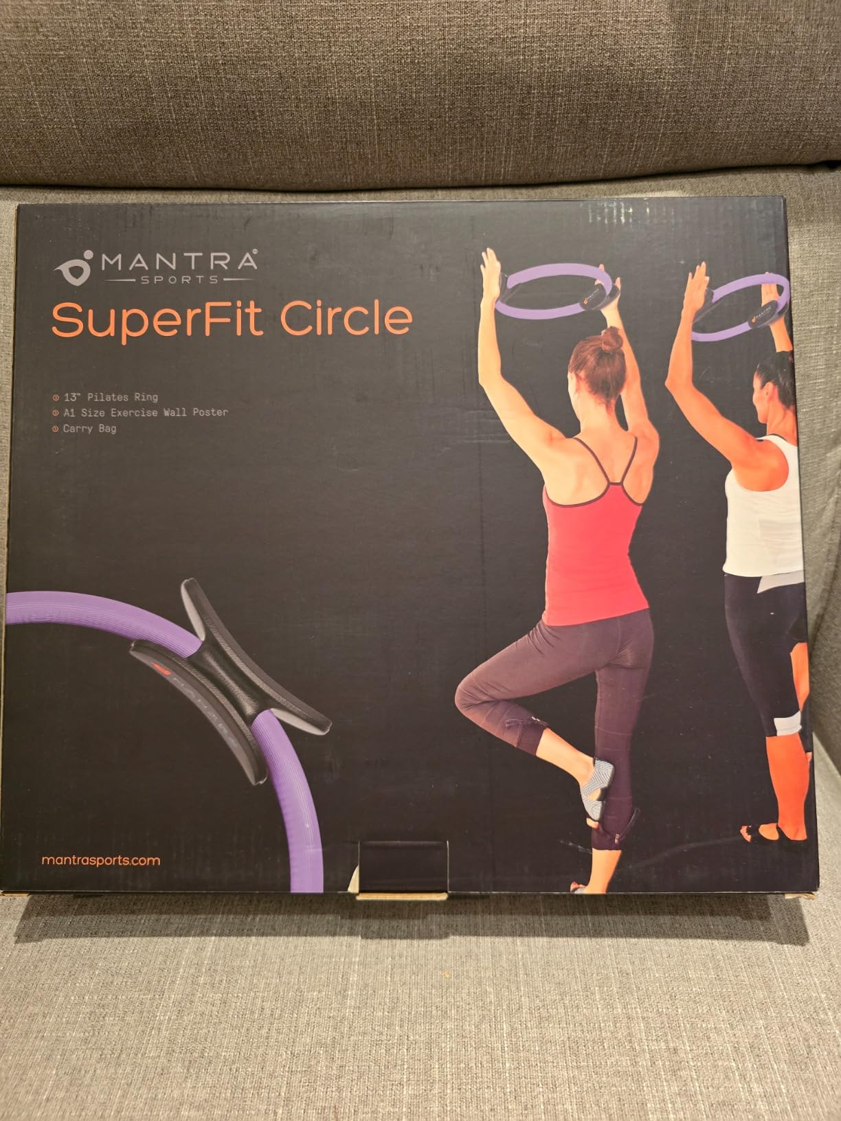Pilates Ring Circle, Magic Circle Pilates Ring, Inner Thigh Exercise Equipment, Fitness Rings for Women, Thigh Master Inner Thigh Exerciser, Yoga Ring Pilates Equipment for Home Workouts customer photo 1