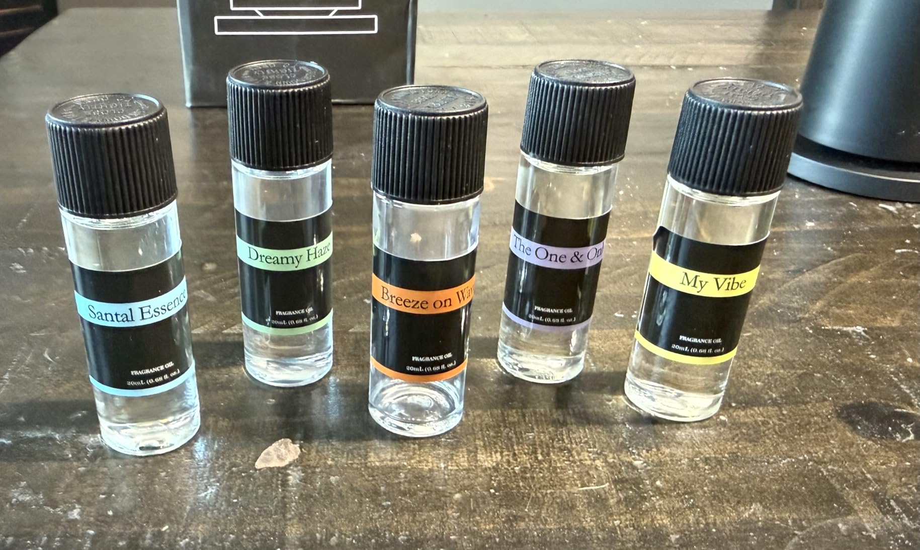 Waterless Diffuser Pro with 5 Scent Oils, Luxury Hotel-Class Essential Oil Diffuser Aromatherapy Machine with 1500 Sq Ft Cover, 6 Mist, 4.06Oz Diffusers for Home Large Room Hotel SPA - Black customer photo 2