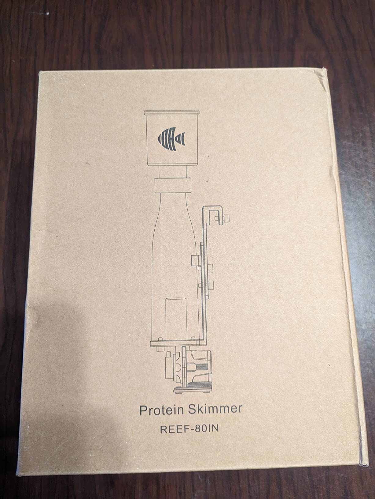 IOAOI Nano Protein Skimmer for Saltwater Aquariums, DC Pinwheel Pump for 20 Gals Fish Tank, Hang On, Internal customer photo 1