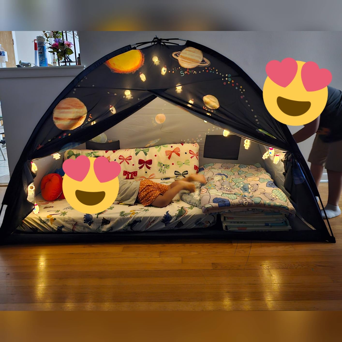 Tiny Land Twin Bed Tent for Kids, 77