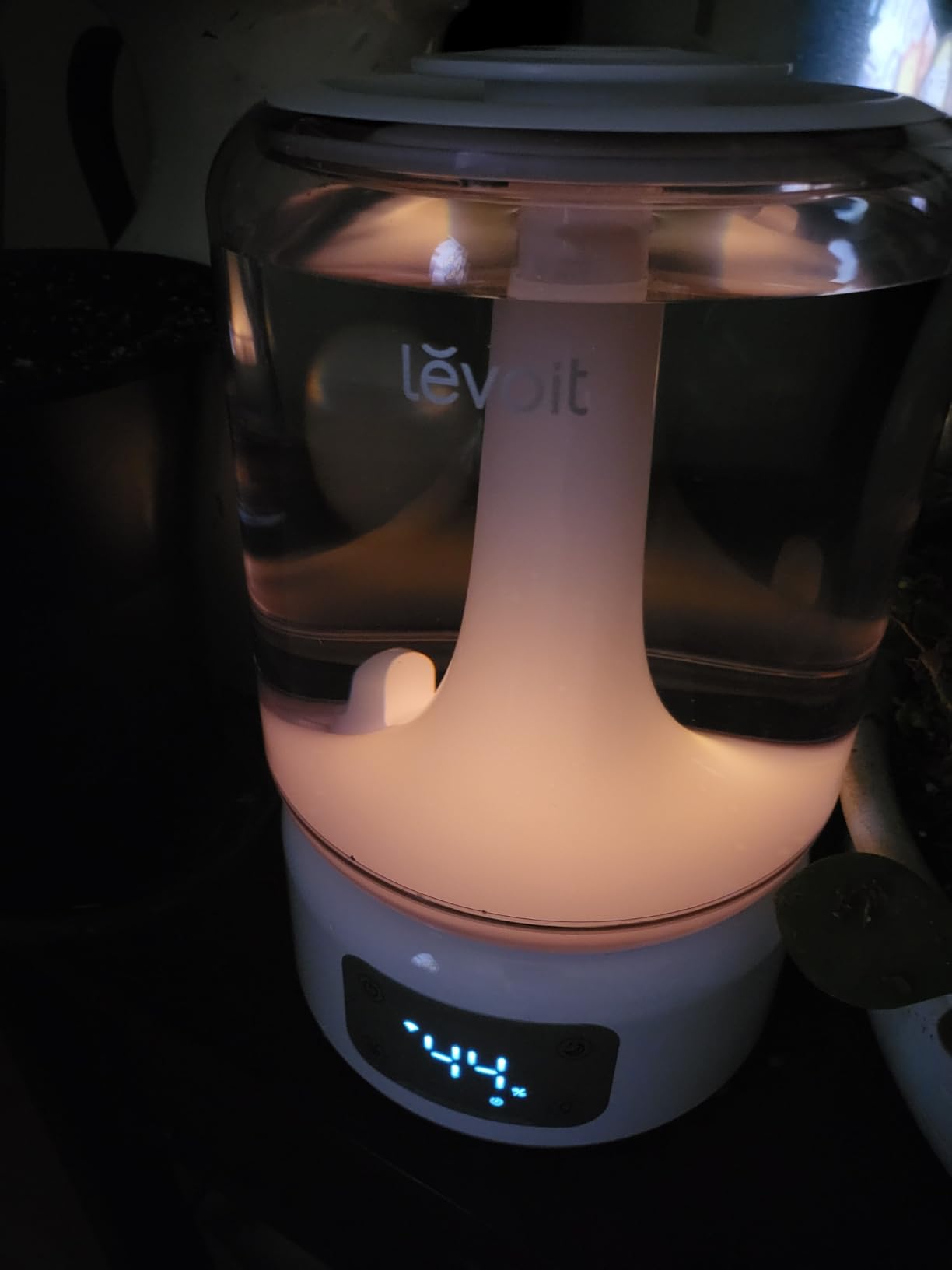 Levoit Humidifiers for Bedroom Large Room, 6.2L Tank, Smart App, Quiet 26dB | Top Fill Cool Mist Humidifier for Baby & Plants, Easy to Clean, 62H Runtime, Essential Oil, Precise Humidity Control customer photo 1