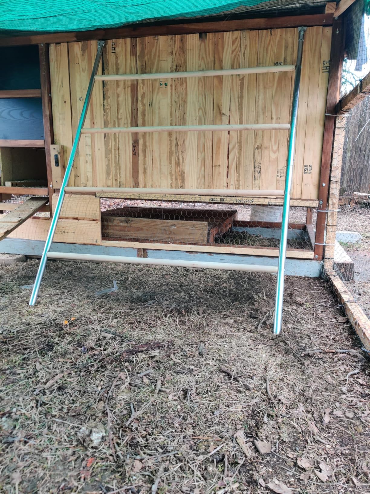Extra Large Chicken Coop, 26x10x6.6FT Metal Chicken Run for Yard with Feeding Door, Walk-in Chicken Pen, Outdoor Poultry Cage with Anti-UV Cover customer photo 2