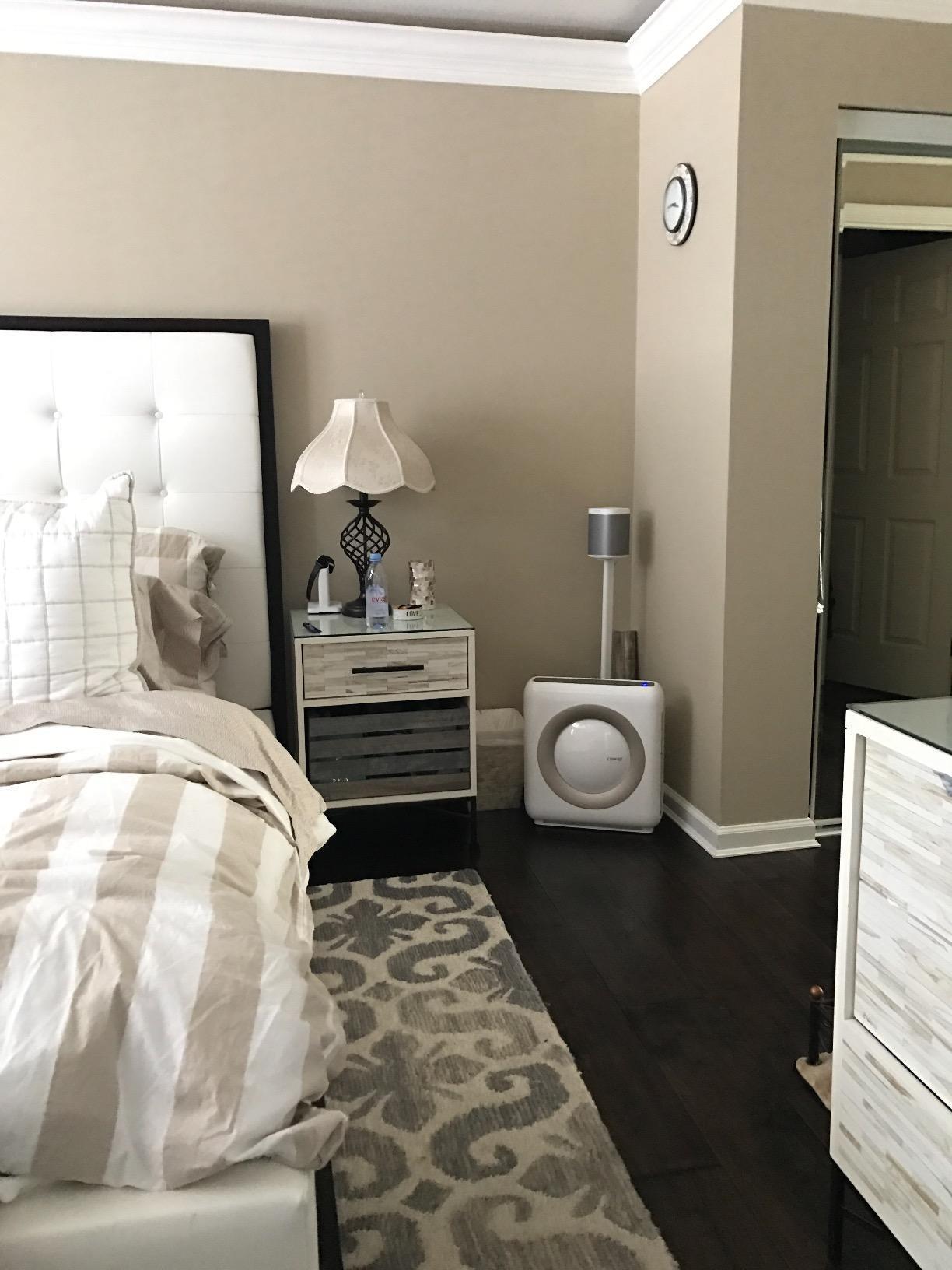 COWAY Airmega Mighty2 Air Purifier, Next Gen of AP-1512HH, for Large Room & Home Cleans up to 1,800 ft², IEST certified HEPA and Active Carbon for Allergies, Smoke, Dust, Pets & Mold, AP-1512N(W) customer photo 1