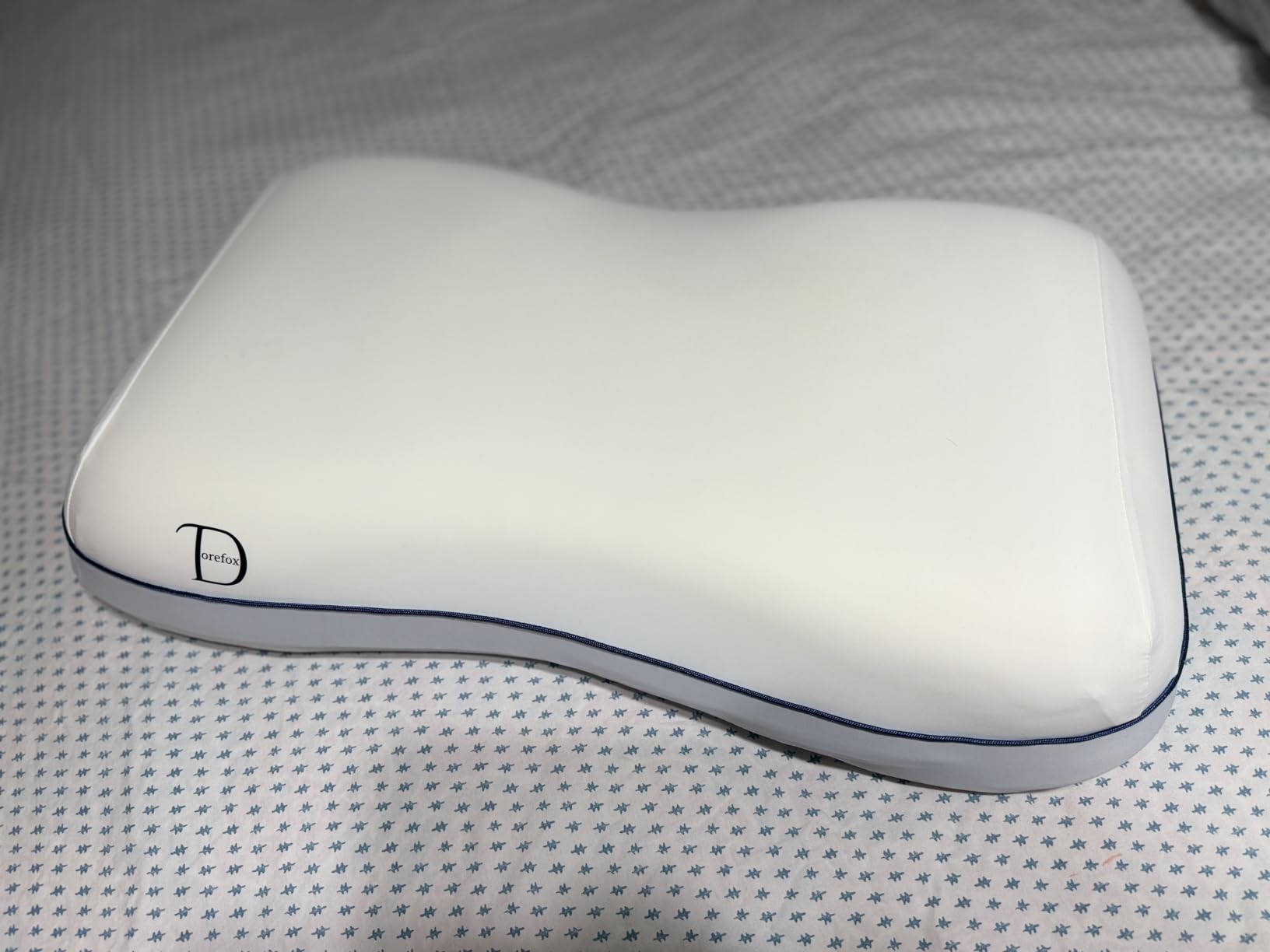 Cervical Neck Pillow, Adjustable Memory Foam for Neck Support, White | Adjustable Firmness. 3-Level Height, Ergonomic Support, CertiPUR-US Foam, Breathable Cover, All Sleep Positions customer photo 1