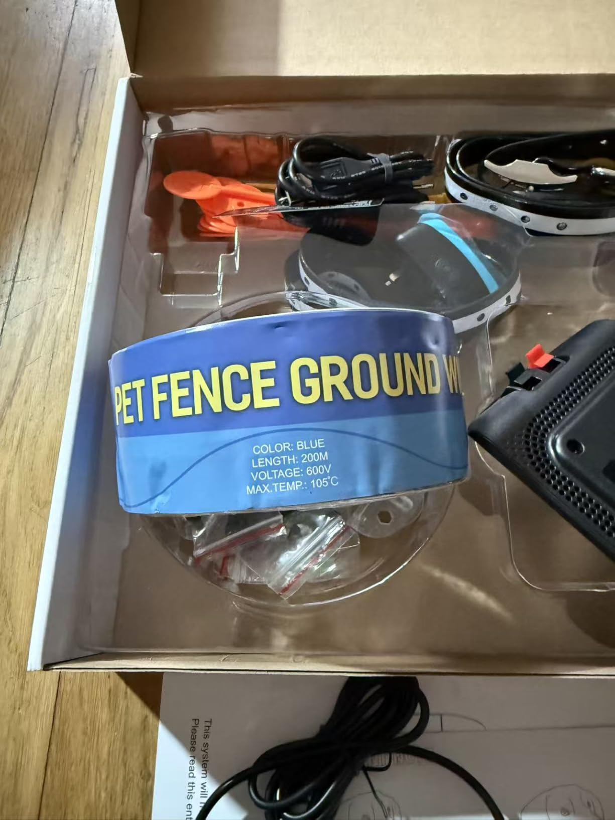 Electric Fence for Dog, 2026 Underground Dog Fence for 2 Dogs Containment System In Ground Electric Dog Fence with Waterproof Training Collar, Tone Shock Correction, Covers up to 3/4 Acre customer photo 1