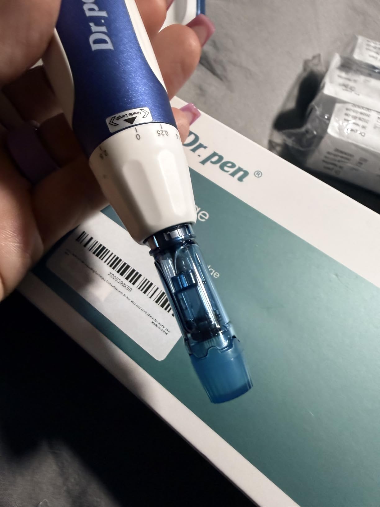 Dr pen A11 Microneedling Pen for Home Use - Microneeding Derma Roller Pen for Women Men customer photo 2