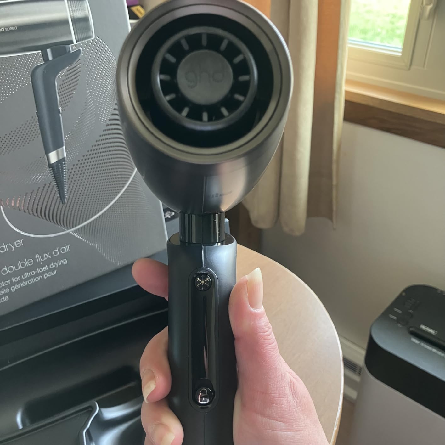 ghd Speed Ionic Hair Dryer - Fast, Quick, Powerful Blow Dries with Control & No Heat Damage, ghd's Best Blow Dryer for All Hair Types customer photo 1