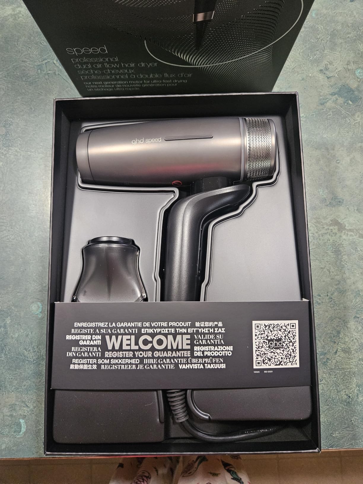 ghd Speed Ionic Hair Dryer - Fast, Quick, Powerful Blow Dries with Control & No Heat Damage, ghd's Best Blow Dryer for All Hair Types customer photo 2