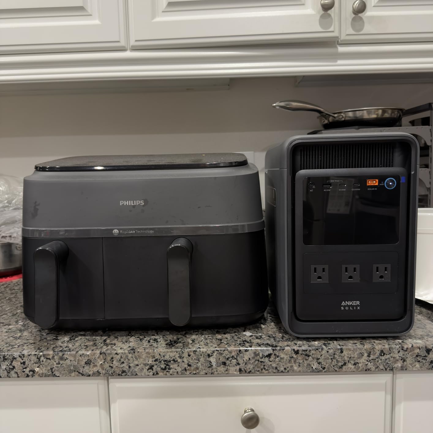 Anker SOLIX S2000 Portable Power Station, 2,010Wh, 1,500W, Home Backup, UPS | 2,010Wh LiFePO4 Battery, Up to 35-Hour Fridge Backup, 1,500W Solar Generator for Home, UPS, Outdoor, and Emergency Use customer photo 2