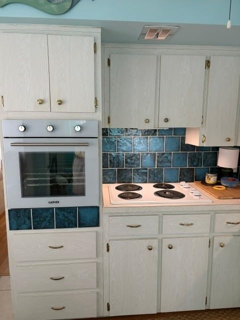 24 Inch Built-in Steam Electric Oven Combo, 2.5 Cu.ft Convection Wall Oven, 5 Cooking Modes, Steam Function, Triple-Layer Glass, Easy Clean Interior, Timer & Safety Lock, Silver customer photo 1