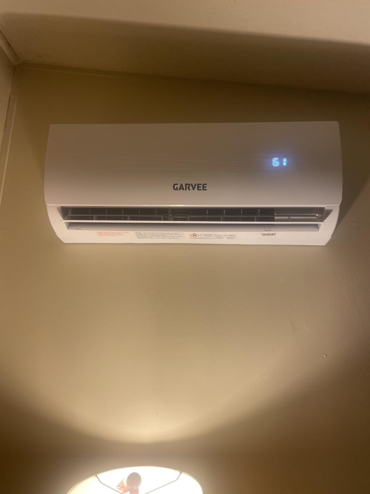 12000 BTU Mini Split Air Conditioner, 19 SEER2 Ductless Inverter AC w/ 115V, Cool Up to 750 Sq. Ft with Heat Pump System, White customer photo 1