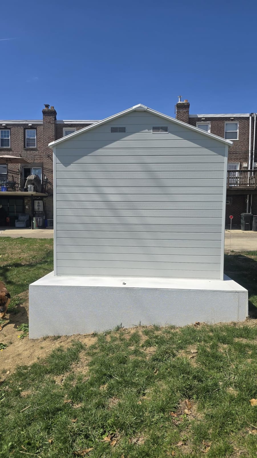WACASA 10x14 FT Large Resin Plastic Outdoor Storage Shed with Floor, Windows and Vents customer photo 2