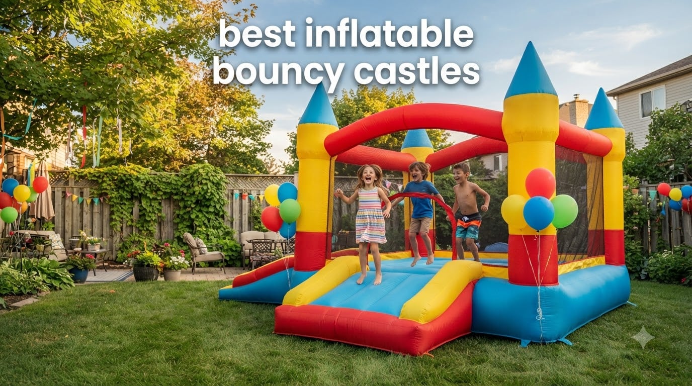 best inflatable bouncy castles