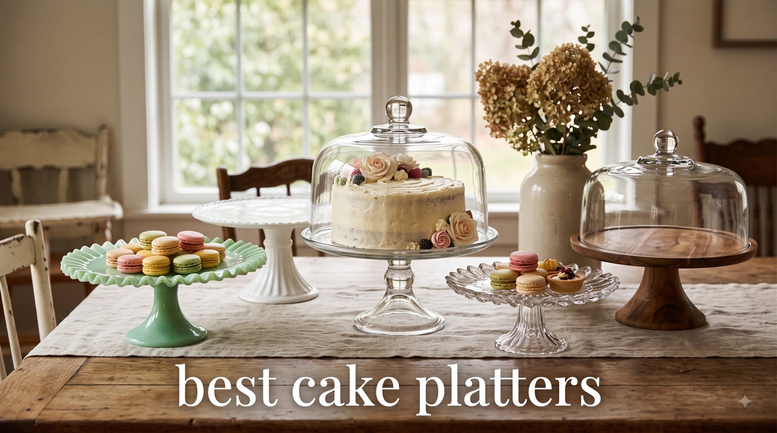 best cake platters