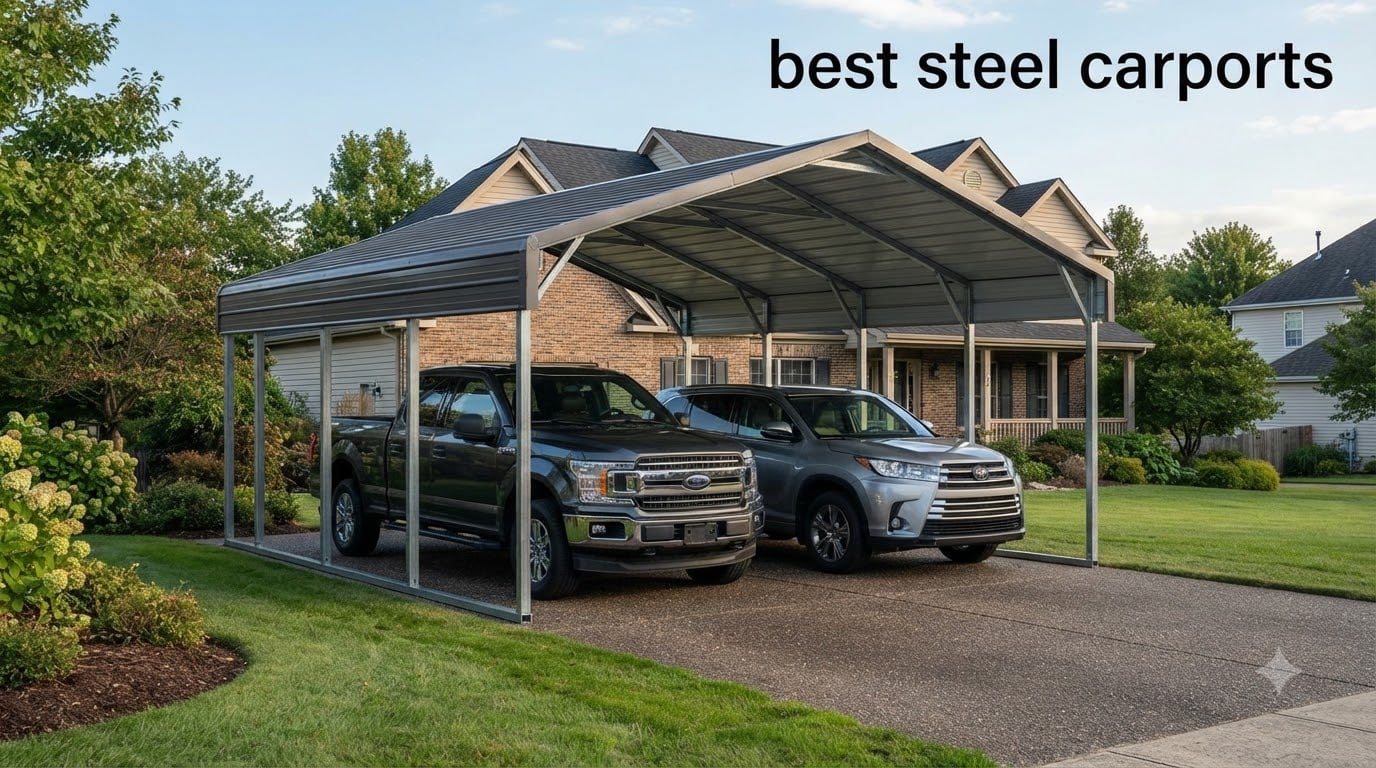 best steel carports