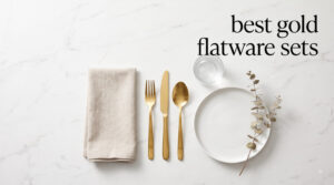 best gold flatware sets