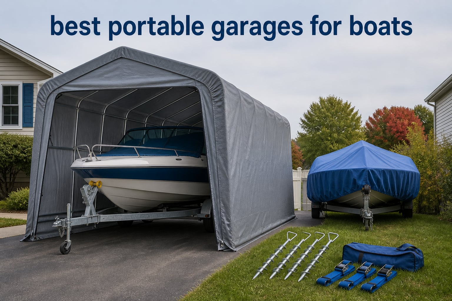 best portable garages for boats
