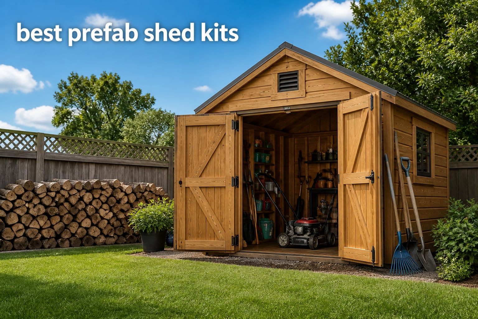 best prefab shed kits
