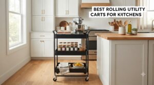 best rolling utility carts for kitchens