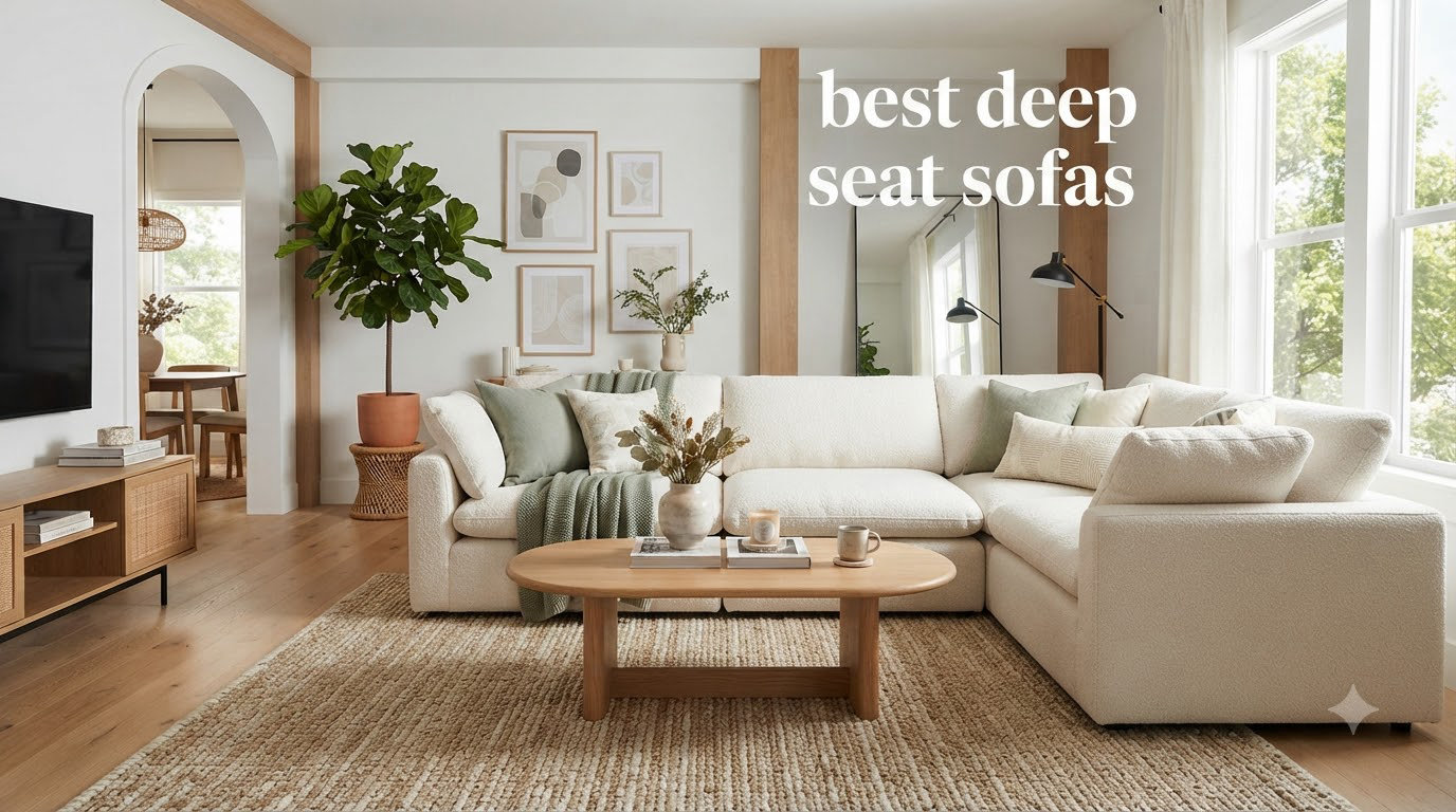 best deep seat sofas