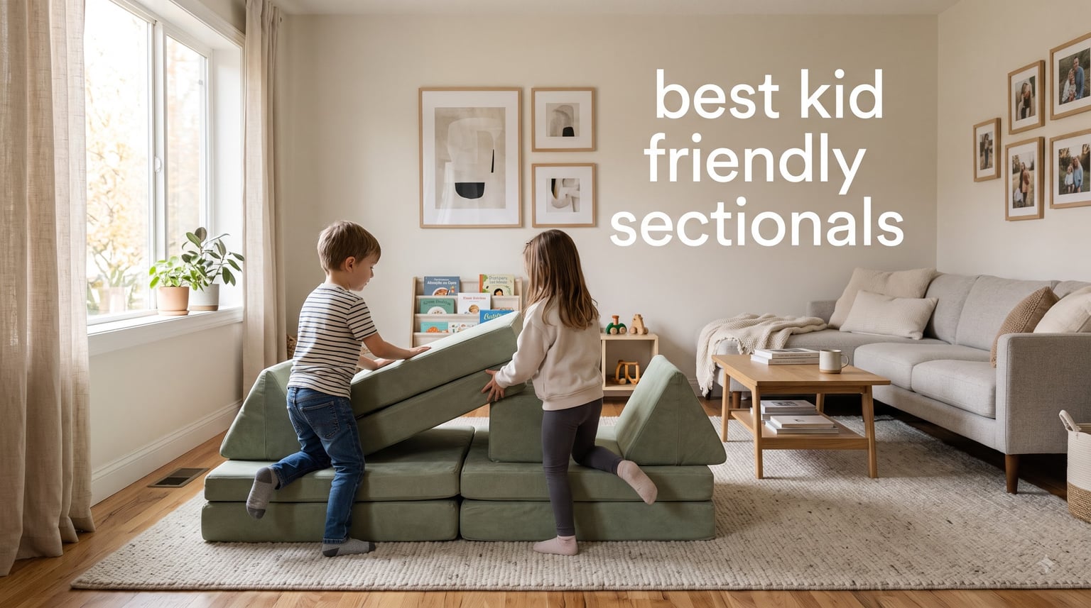 best kid friendly sectionals