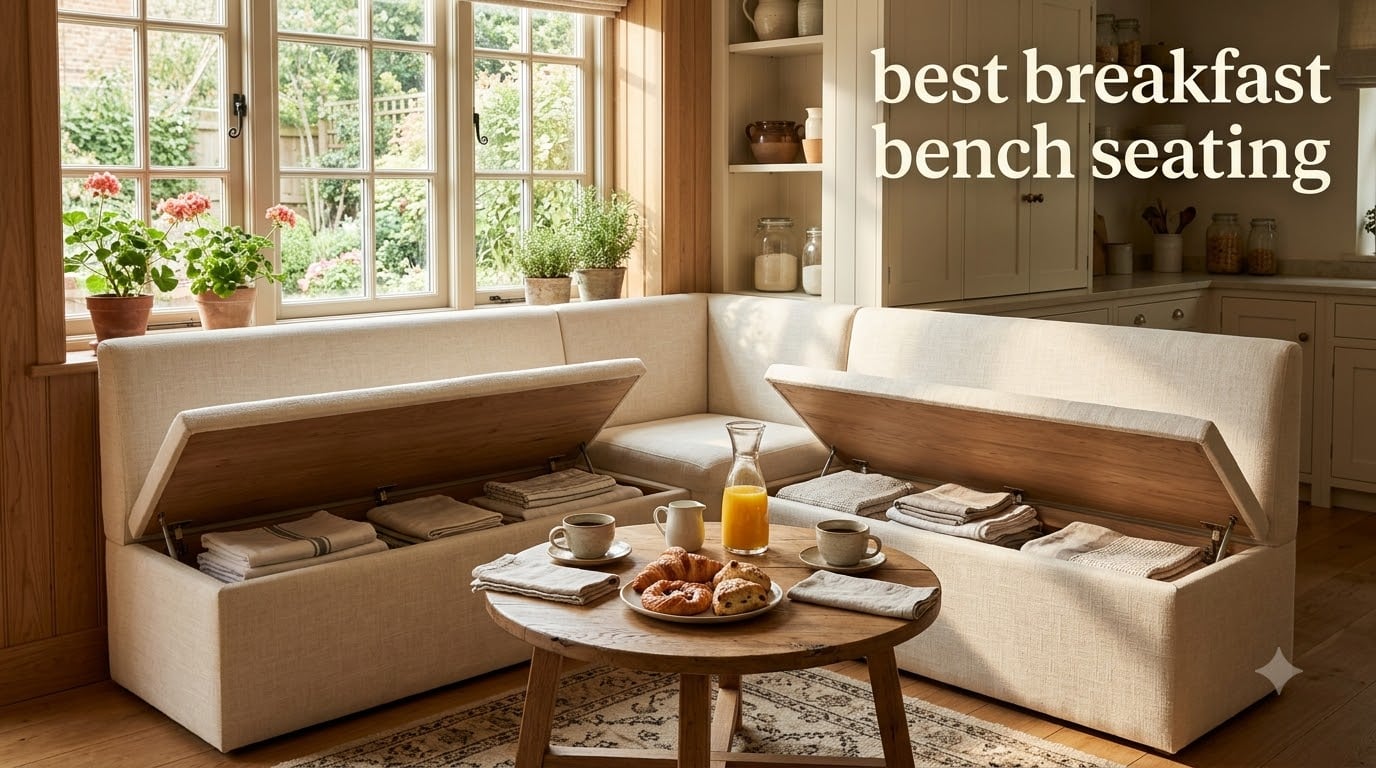 best breakfast bench seating