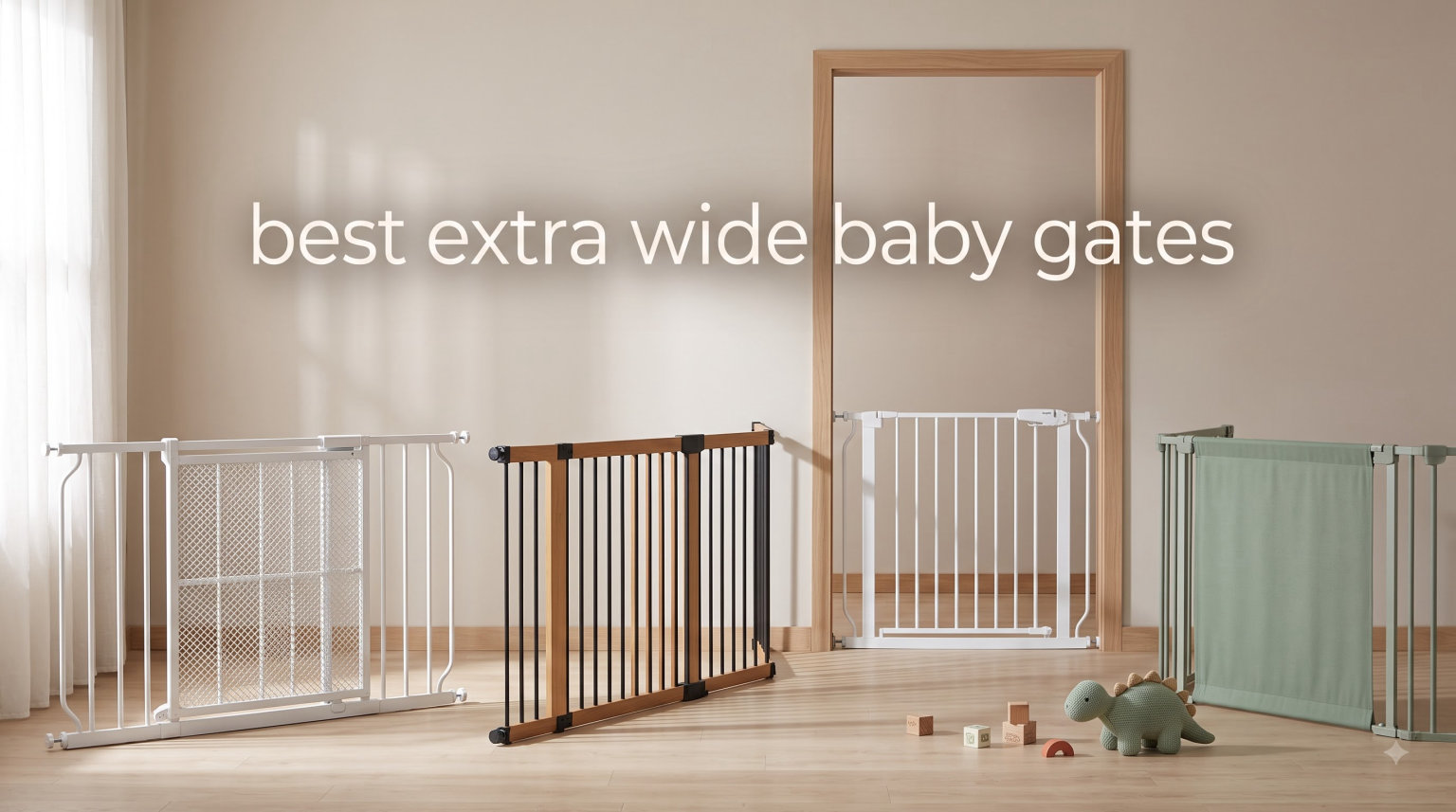 best extra wide baby gates