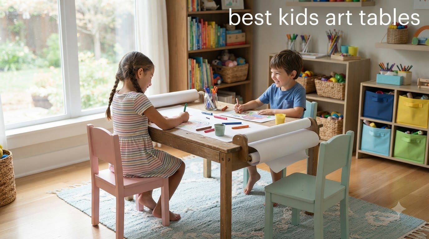 best kids art tables