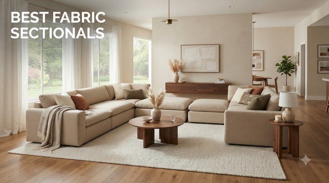best fabric sectionals