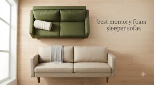 best memory foam sleeper sofas
