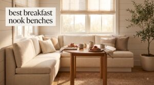 best breakfast nook benches