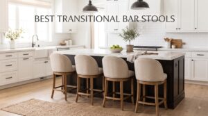 best transitional bar stools