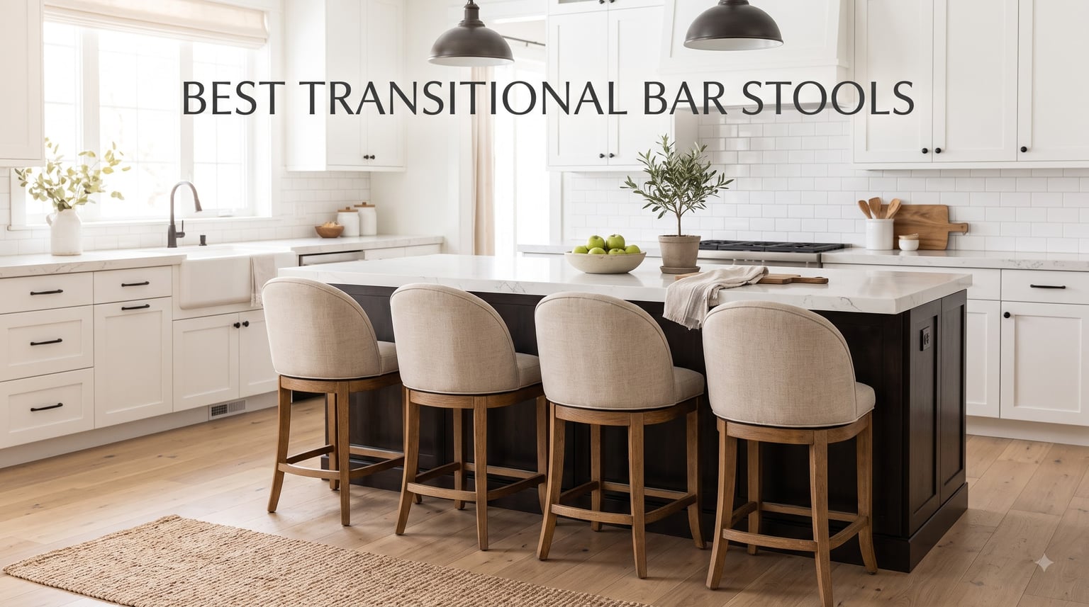 best transitional bar stools