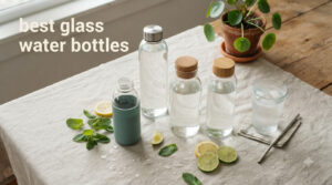 best glass water bottles