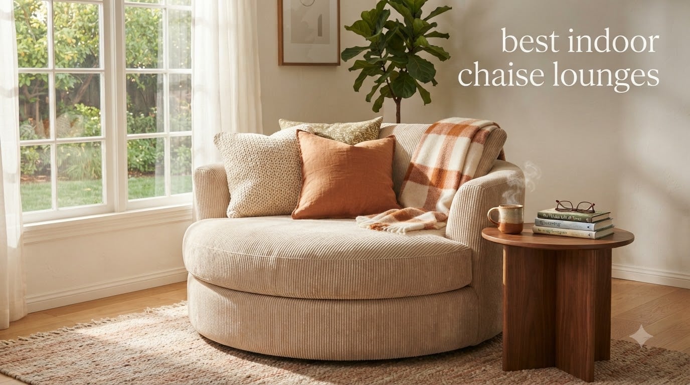 best indoor chaise lounges