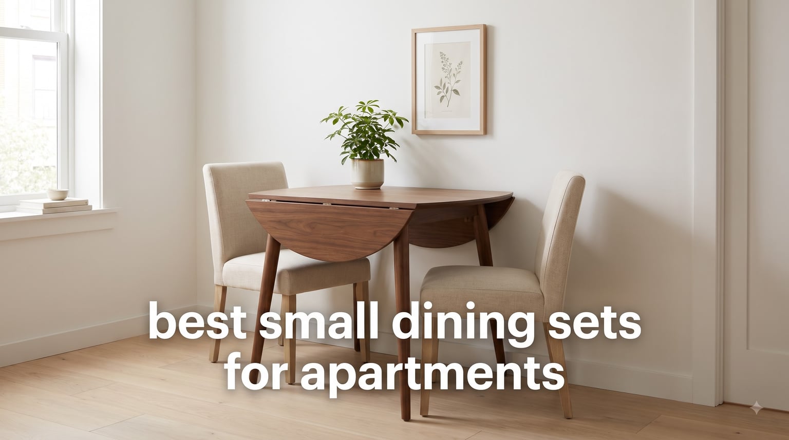 best small dining sets for apartments