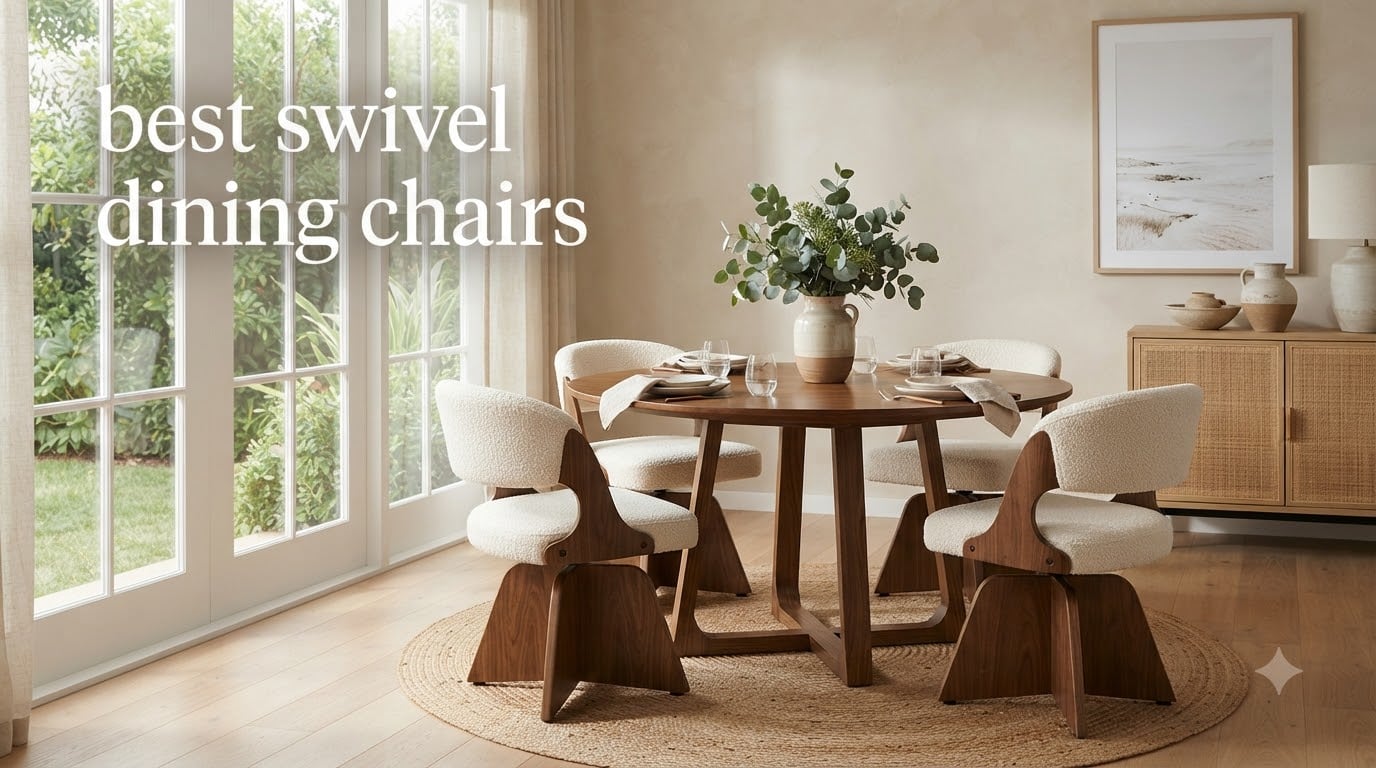 best swivel dining chairs