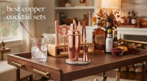 best copper cocktail sets