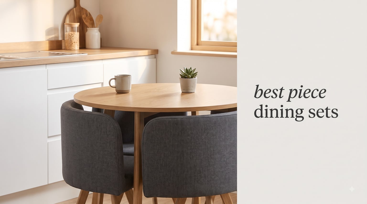 best 3 piece dining sets