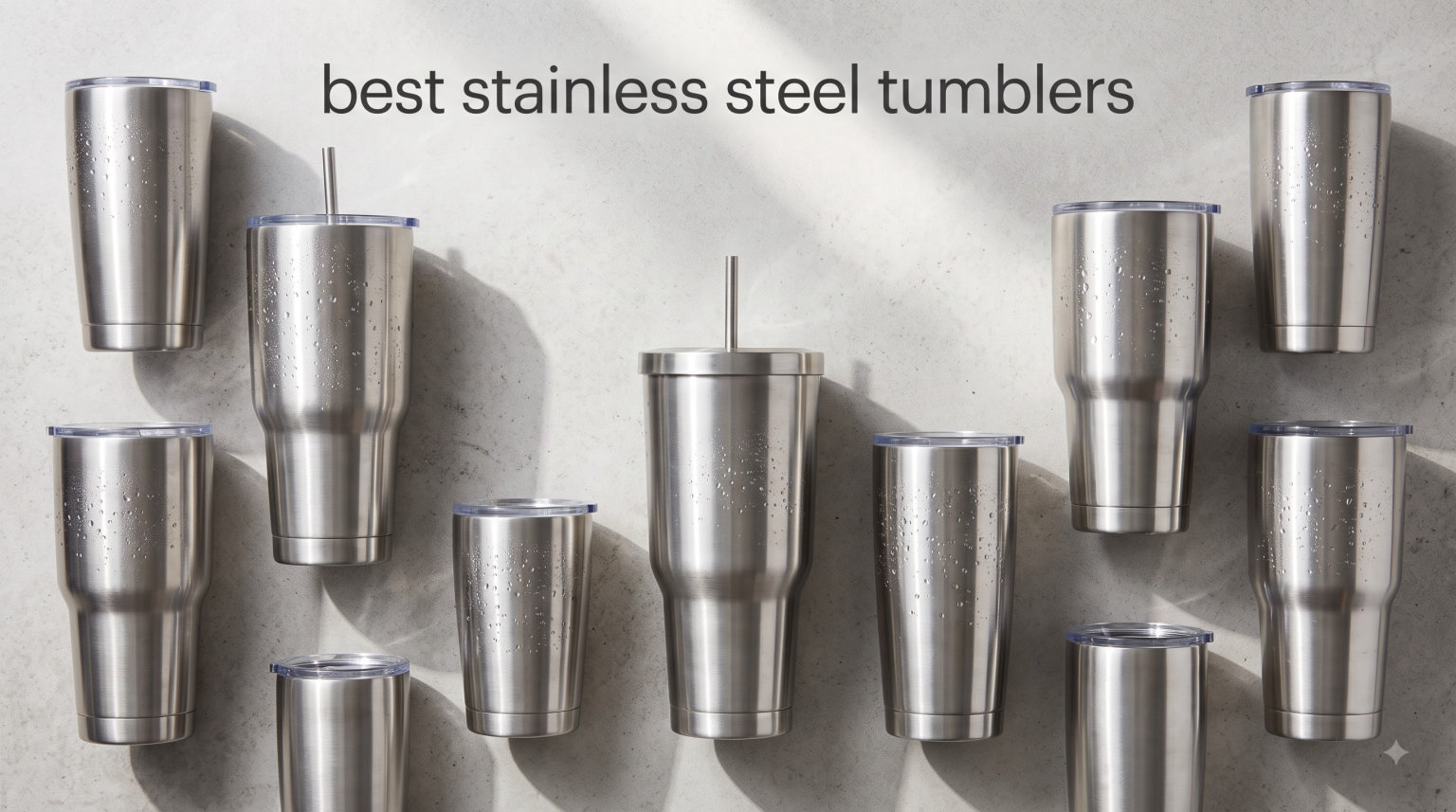 best stainless steel tumblers