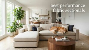 best performance fabric sectionals