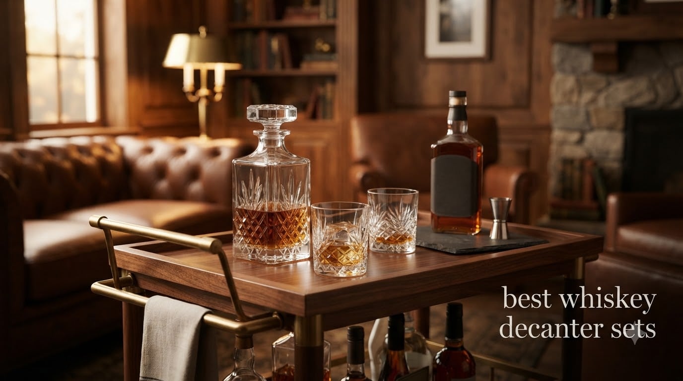 best whiskey decanter sets