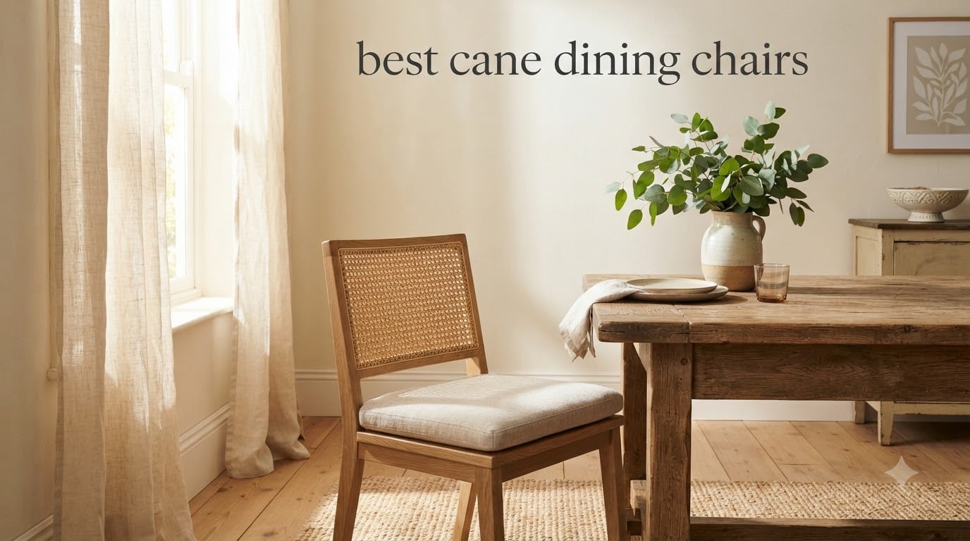 best cane dining chairs
