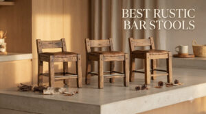 best rustic bar stools