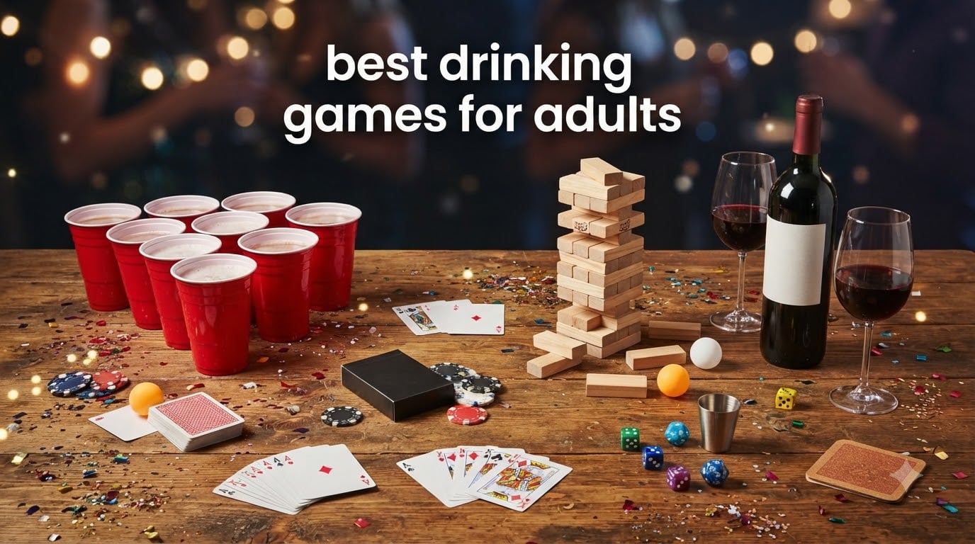 best drinking games for adults
