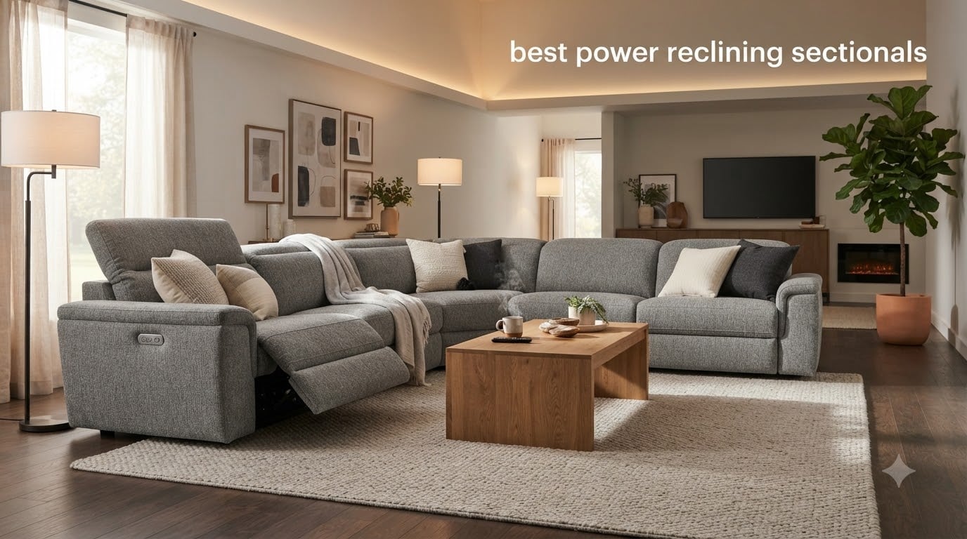 best power reclining sectionals