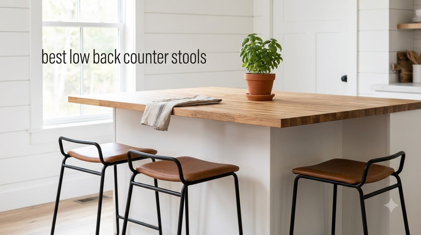best low back counter stools