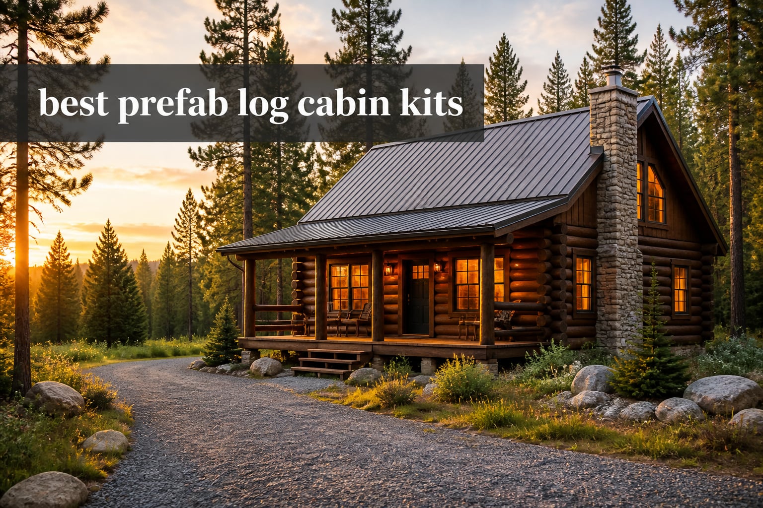 best prefab log cabin kits