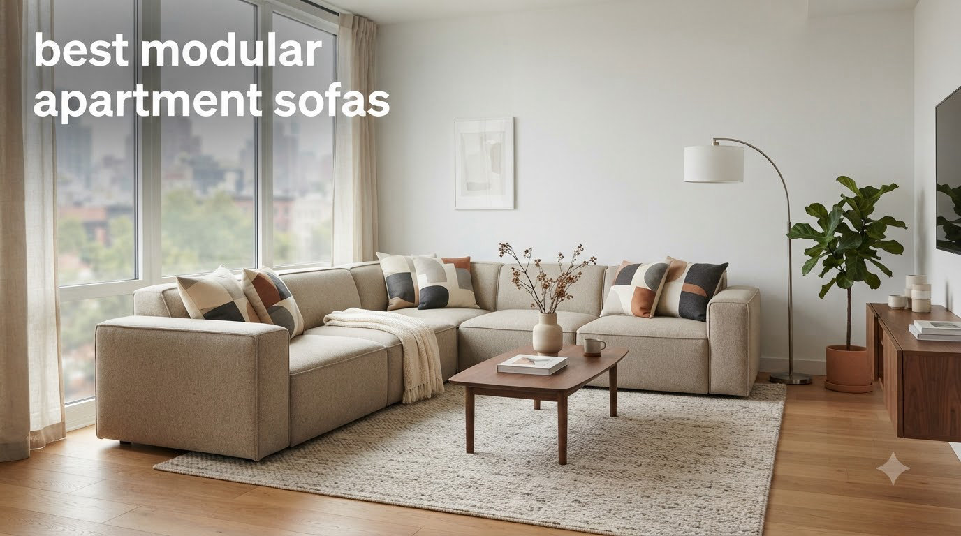 best modular apartment sofas